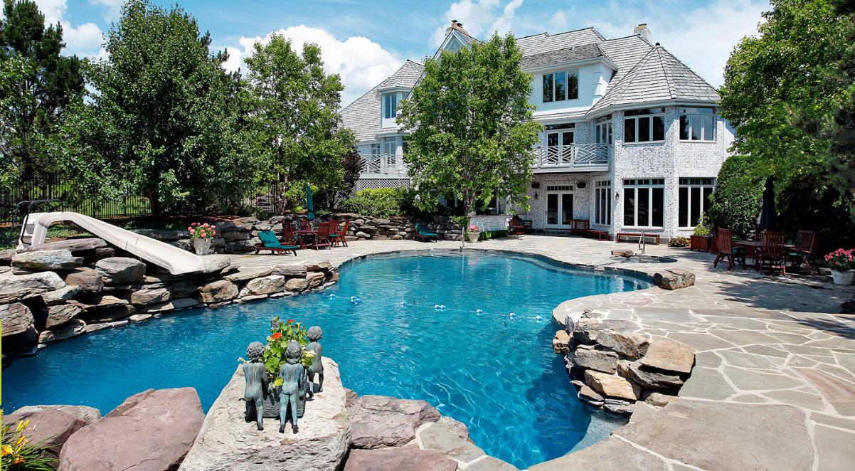 Stunning outdoor pool by Nautical Pools